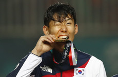 Son thanks 'special' Spurs as Asian Games gold medal spares forward two years of military duty