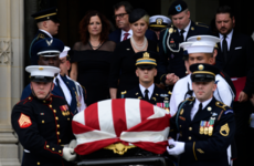 Senator John McCain ends 81-year journey with burial at Naval Academy