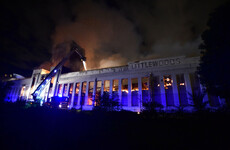 Firefighters tackle huge blaze overnight at Liverpool's iconic Littlewoods building