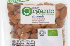 Tesco organic almonds recalled due to presence of Salmonella