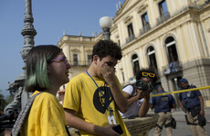 Cutbacks blamed as massive fire guts Brazil's national museum
