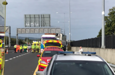 Multiple-vehicle collision on M50 has been cleared