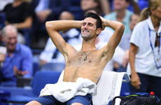 Djokovic reaches US Open semis but calls for action after 'sweat break' in sauna-like conditions