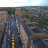 Almost 200 supercars are driving around Ireland in an attempt to break a world record