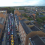 Almost 200 supercars are driving around Ireland in an attempt to break a world record