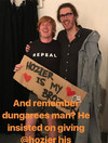 Hozier had a wholesome reunion with the guy who gave him his dungarees during a show