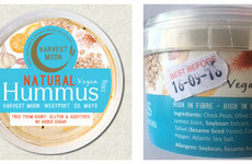 Batch of 'Harvest Moon' hummus recalled due to listeria detection
