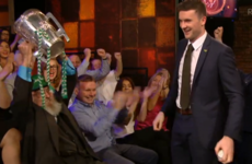 'If St Peter gets me at the gate, I couldn't be happier:' 98-year-old Limerick fan stars on The Late Late Show