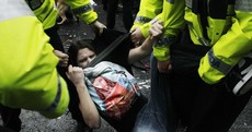 In Pictures: Riots at Dublin’s student march