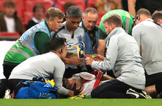Luke Shaw stretchered off as Spain puncture England's feel-good factor at Wembley
