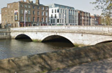 Man stabbed on O'Donovan Rossa Bridge in Dublin city centre