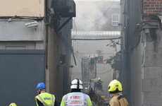 Fire rages at city building formerly owned by the Limerick Leader newspaper