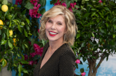 Mamma Mia's Christine Baranski spent her Sunday unveiling a sculpture made of waste in Donegal