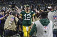 Hobbled Packers quarterback Rodgers inspires one of the greatest comebacks in Green Bay history