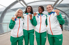 ‘When I passed the baton, I stopped for a split second - and then I ran down the home straight behind her’