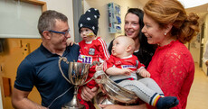 In pics: Cork's All-Ireland heroes bring the O'Duffy Cup to Crumlin Children's Hospital