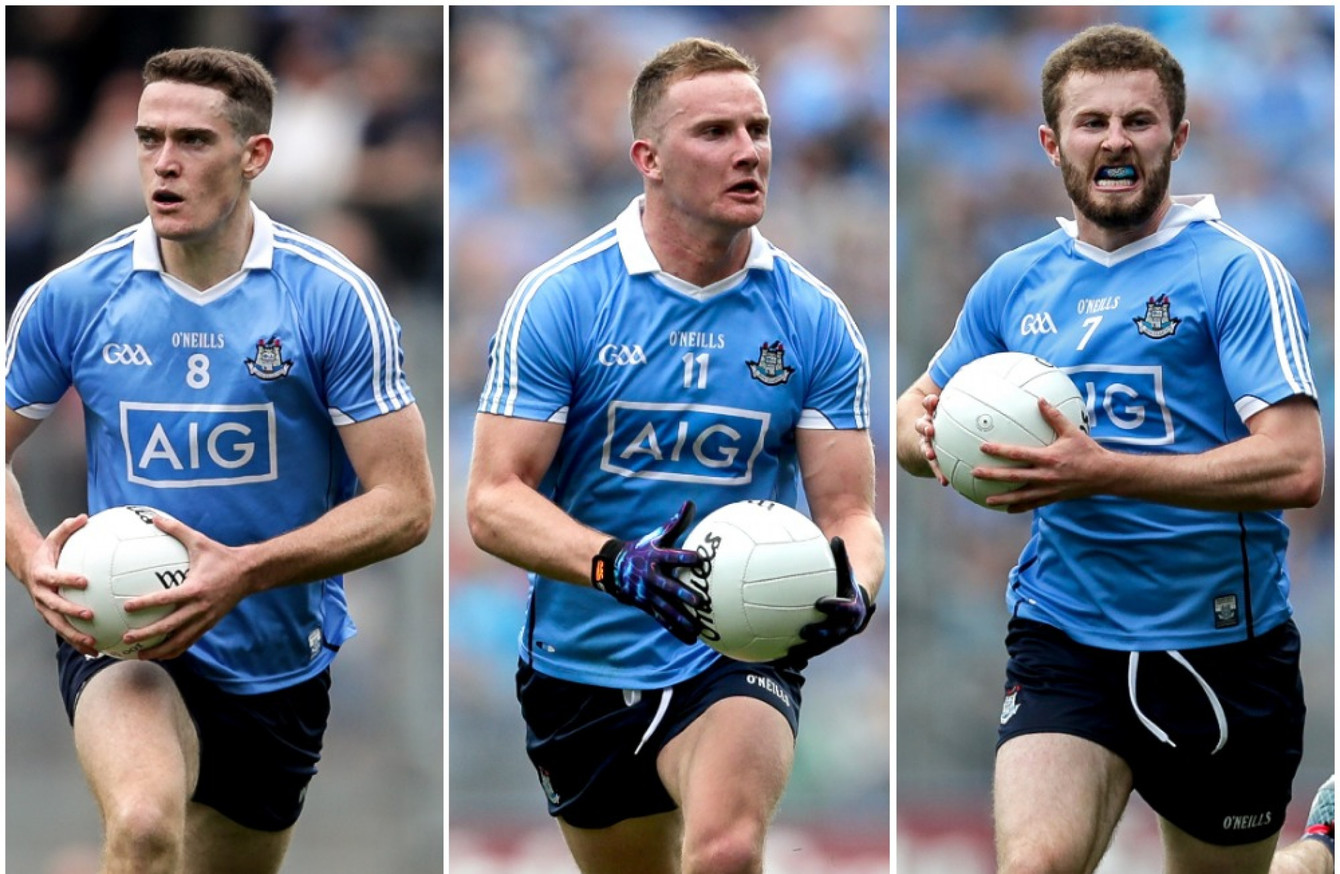 Dublin trio nominated in battle for the 2018 Footballer of the Year award