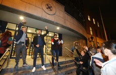 Protesters chant 'let them go' as activists arrested after eviction at occupied Dublin property