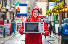 This Monaghan man is about to hitchhike around Scotland carrying a microwave