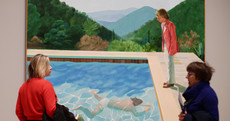 This David Hockney painting is expected to fetch $80m and set the record for a living artist