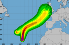 Warning for 'potentially very disturbed weather' as Hurricane Helene crosses Atlantic
