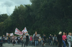 North Dublin locals protest over Irish Water's plans for wastewater treatment plant