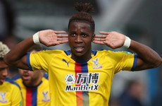 Zaha: I'd have to break my leg for someone to get a red card!
