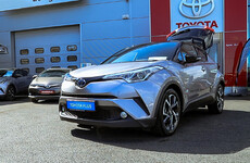 Here's a chance to win a new Toyota C-HR Hybrid Sport worth €30k