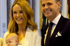 Aoibhín Garrihy upcycled her bridesmaid dresses to create a lovely christening gown for baby Hanorah