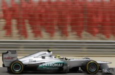 On the track? Rosberg fastest in Bahrain practice