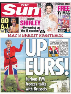 'May's finest hour': Here's what the UK papers are making of May's speech