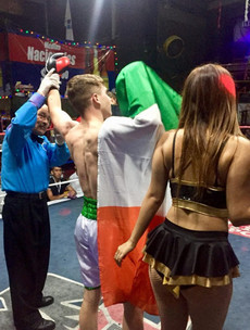 Ireland's youngest professional fighter earns knockout win on debut in Mexico
