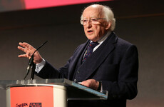 Michael D Higgins has officially thrown his hat in the ring for the upcoming election