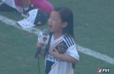7-year-old impresses Zlatan with her powerful rendition of US anthem