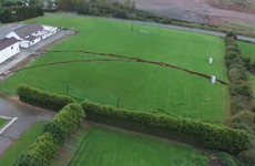 Watch: New sinkholes appear next to primary school in Monaghan