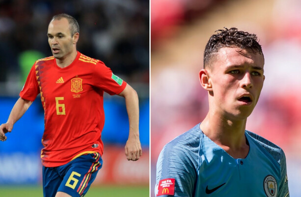 'Iniesta is on a different planet': 18-year-old Man City ...
