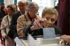 Turnout solid in first round of French presidential election