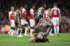 Alan Judge scores first club goal since Feb 2016 - but Arsenal see off battling Brentford