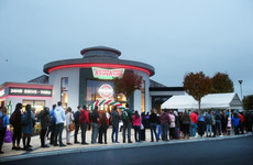 Hundreds of people in Blanchardstown have queued for doughnuts over the last two days