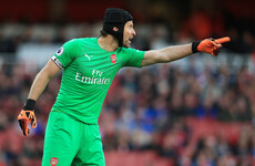 Petr Cech's headgear gaffe and more tweets of the week