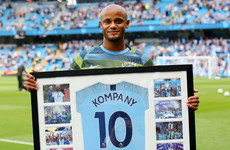 Vincent Kompany to donate testimonial money to Manchester homelessness fund