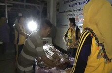 Tsunami hits Indonesia after powerful earthquake