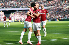 Mourinho's men fall to West Ham as Man United equal worst ever Premier League start
