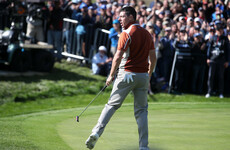 Bring on Sunday! Team Europe lead US 10-6 going into final day of Ryder Cup