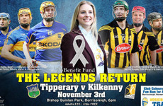 Kilkenny and Tipperary hurling greats returning for November charity game under lights