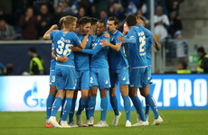 Man City concede in the first minute to Hoffenheim before Aguero strikes back