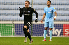 Ireland call-up Ronan Curtis is on fire after scoring sixth goal for Portsmouth