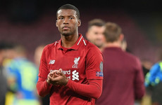 Liverpool must learn from 'reality check' ahead of top-of-the-table City clash - Wijnaldum