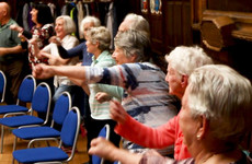 'You forget your aches': Older Dubliners are taking over the Mansion House each week for a unique fitness class