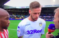 'I feel like sh*t. This is a robbery' - Leeds defender unimpressed following contentious penalty decision